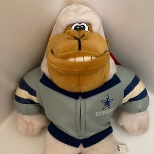 Vtg Gorilla / Dallas NFL/ Stuffed Animal 2001